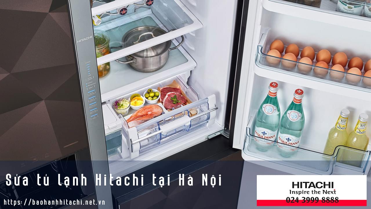 Sửa tủ lạnh Hitachi side by side