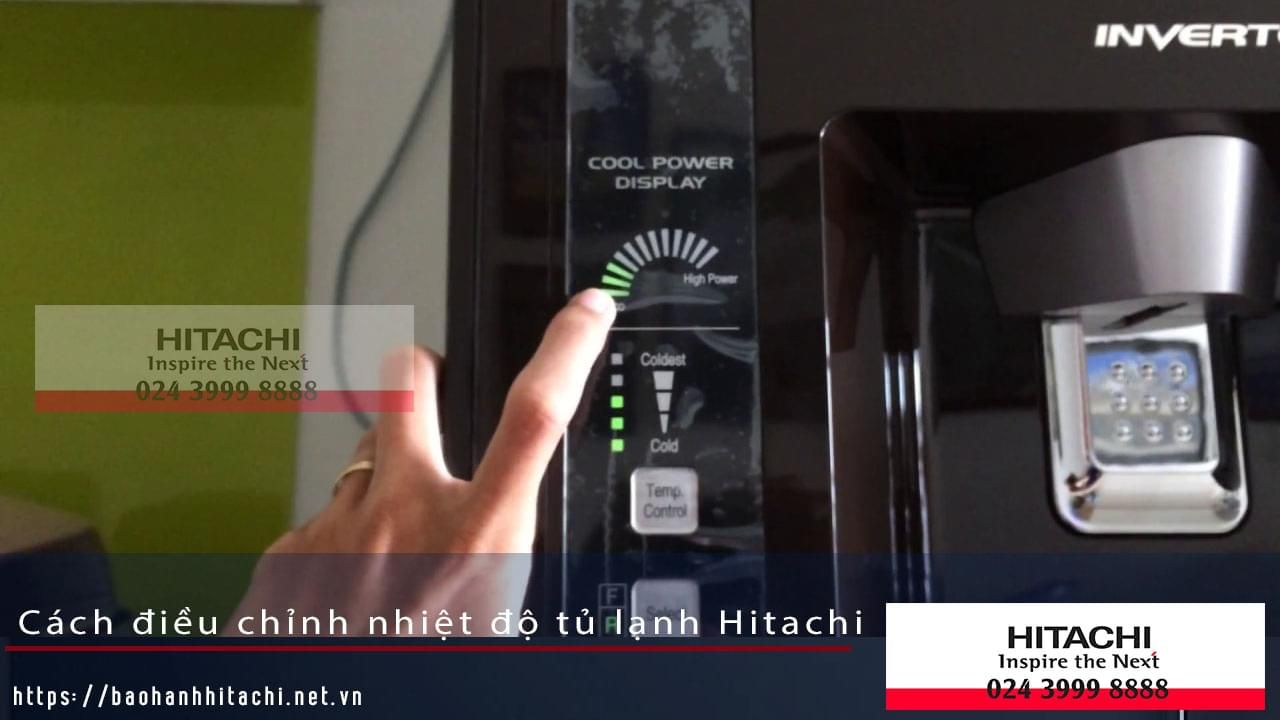 Điều chỉnh nhiệt độ tủ lạnh Hitachi chính xác, công nghệ Inverter tiết kiệm điện, Dịch Vụ Sửa Chữa Hitachi uy tín tại Việt Nam.